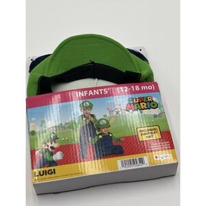 Super Mario Luigi Costume Infants 12-18 Months